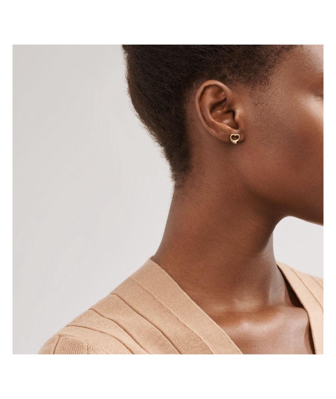 TIFFANY&CO Золотые серьги из желтого золота, фото 6