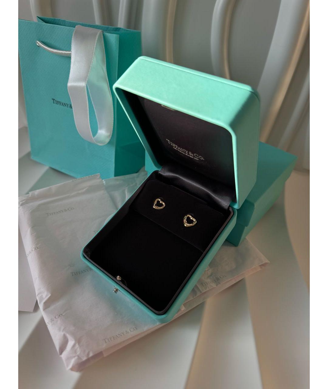 TIFFANY&CO Золотые серьги из желтого золота, фото 3