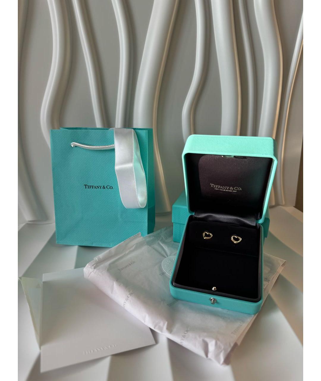 TIFFANY&CO Золотые серьги из желтого золота, фото 4