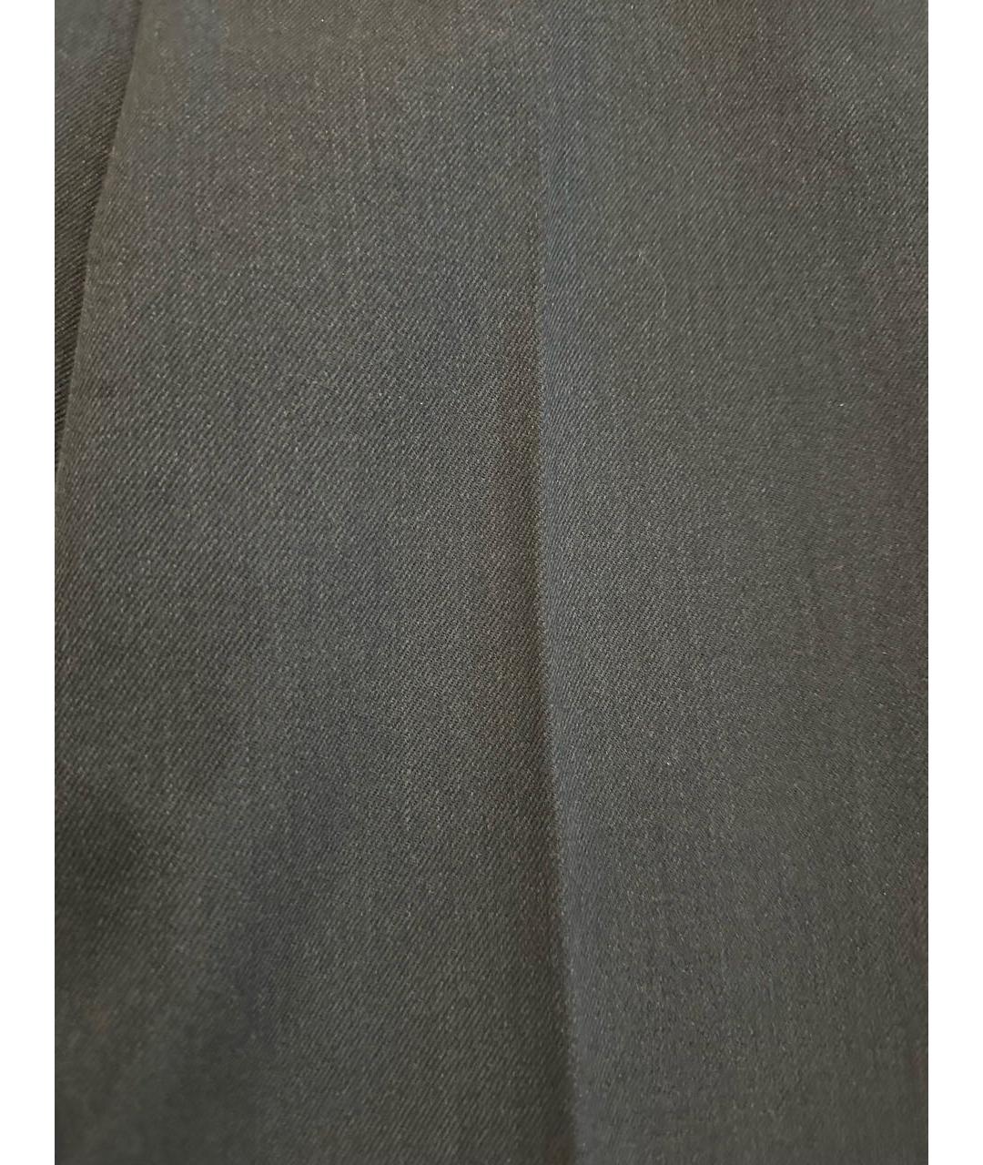 SAINT LAURENT Черные шерстяные шорты, фото 4