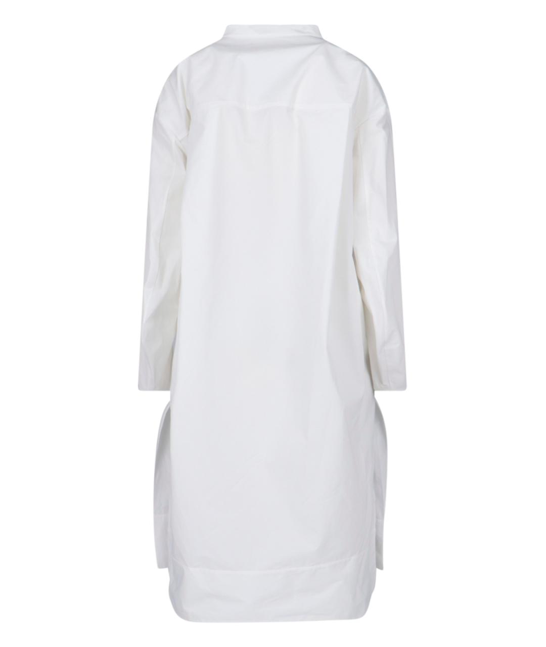 KHAITE Белое хлопковое платье, фото 2
