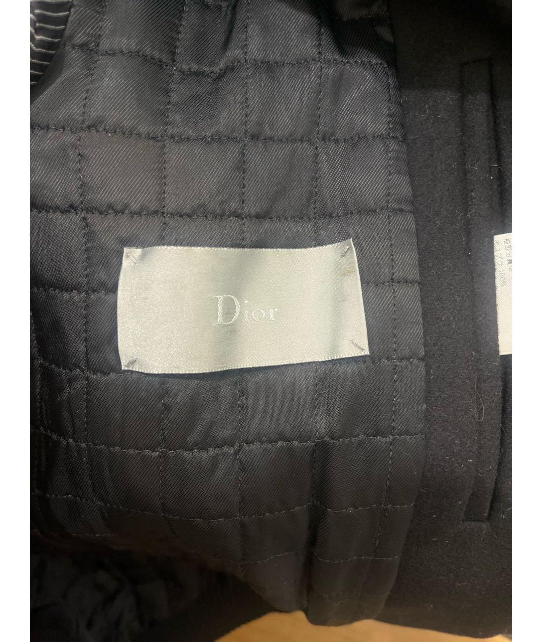 DIOR HOMME Черная шерстяная куртка, фото 3