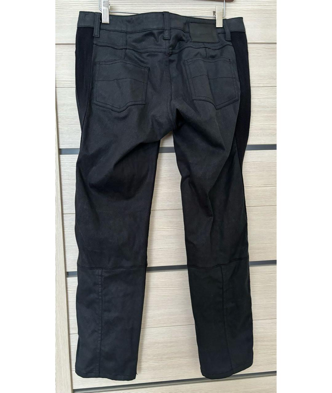 LOUIS VUITTON Черные хлопко-эластановые джинсы слим, фото 3