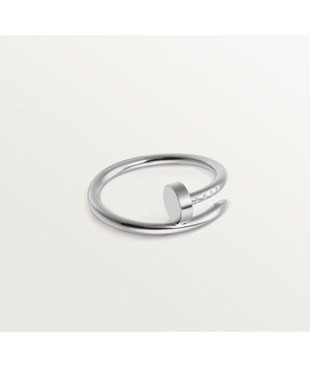 CARTIER Белое кольцо из белого золота Juste un clou для женщин – купить ...