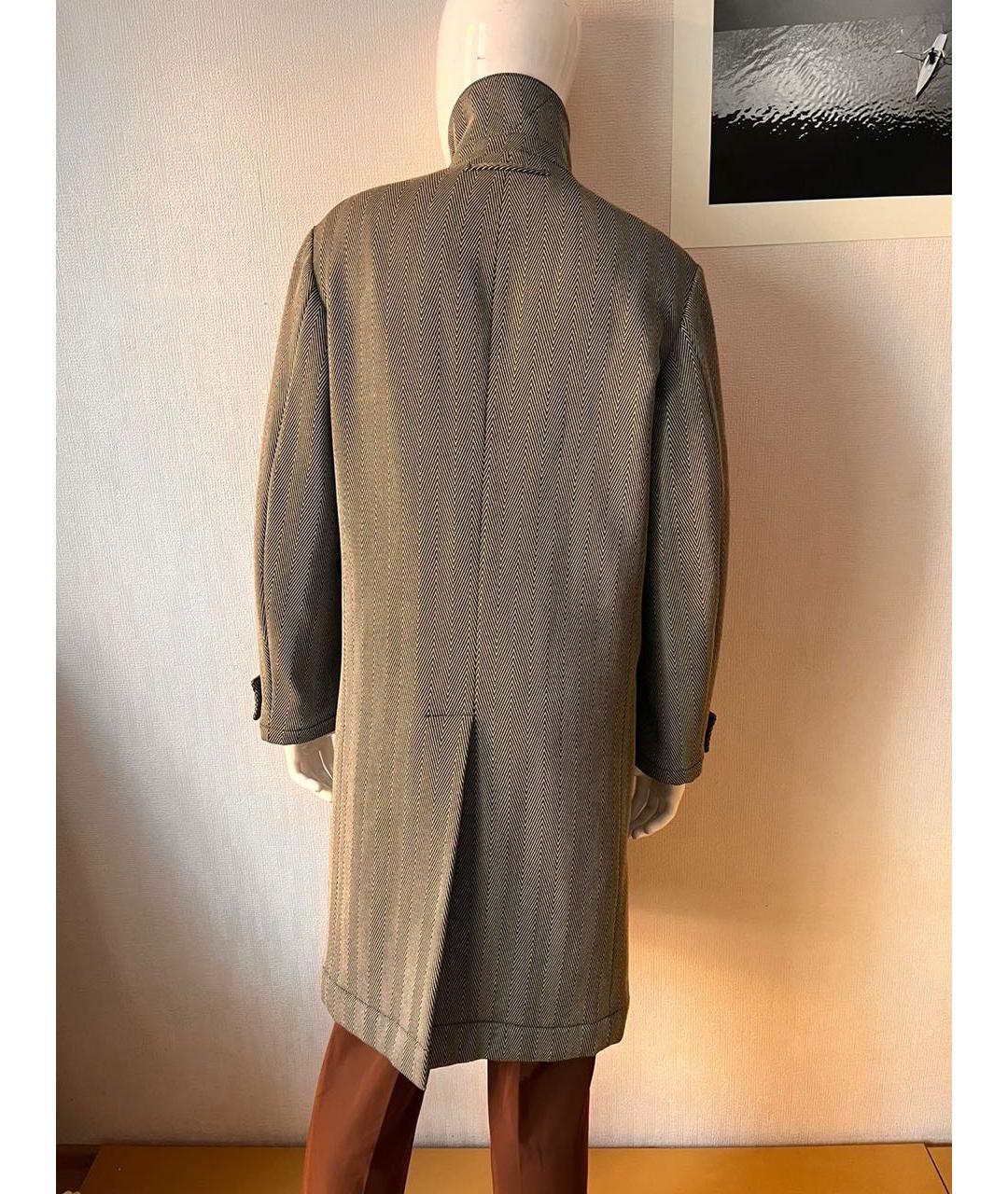 BALDESSARINI Серое шерстяное пальто, фото 7