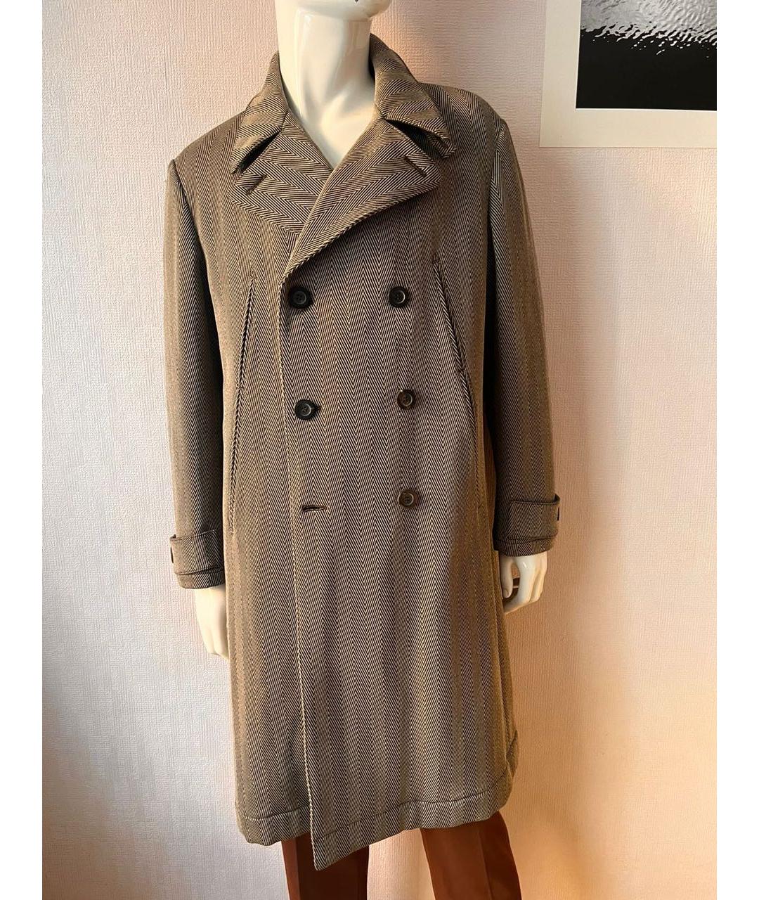BALDESSARINI Серое шерстяное пальто, фото 6