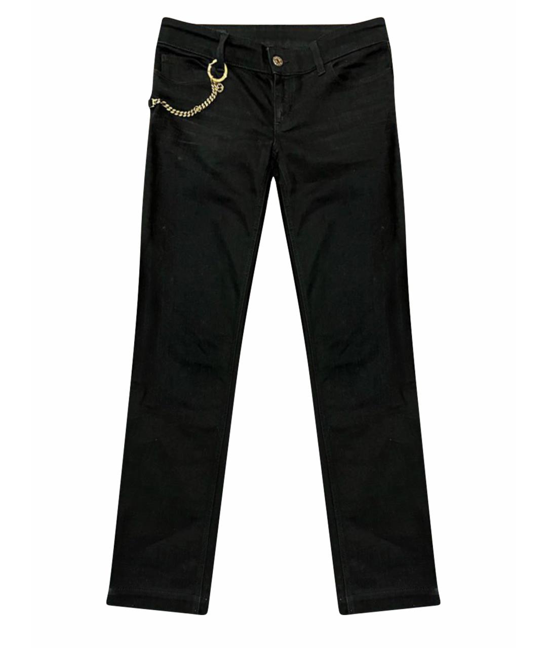 GUCCI Черные хлопковые джинсы слим, фото 1