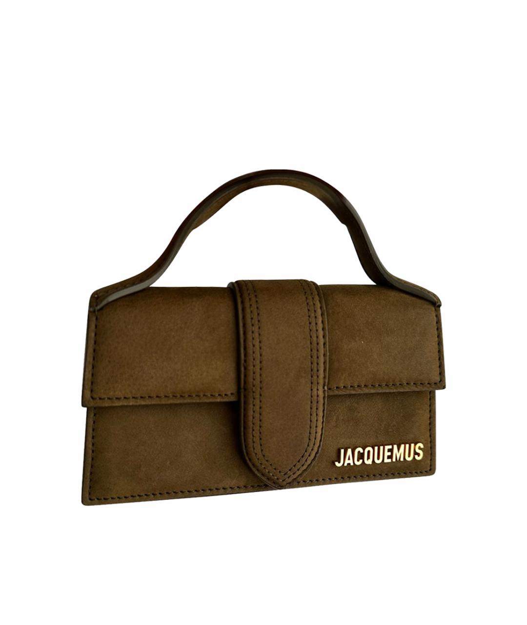 JACQUEMUS Хаки сумка через плечо, фото 1
