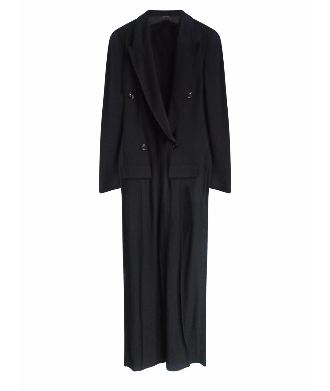 MAISON MARGIELA Черный вискозный комбинезон, фото 1