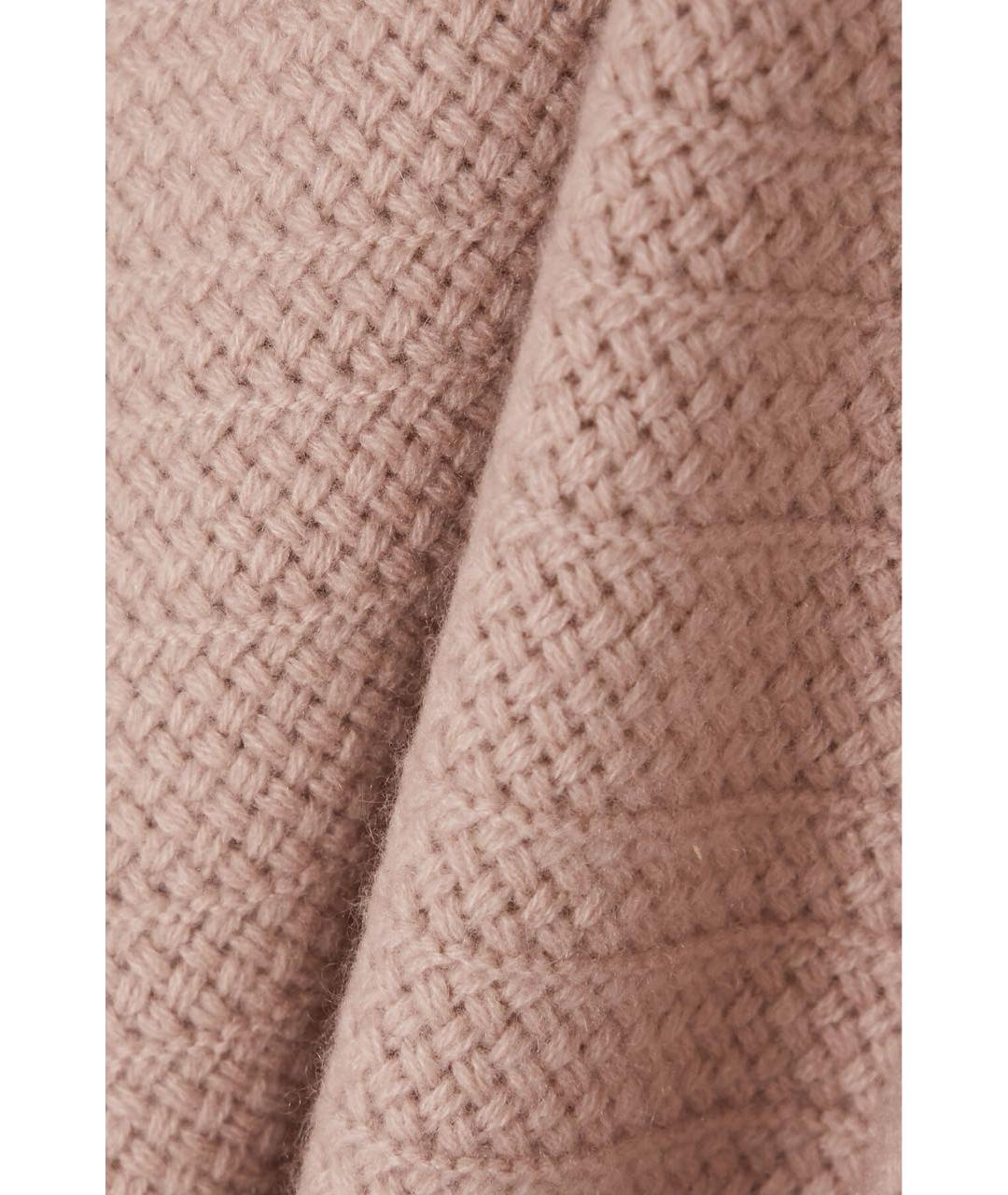 ARCH & LINE Розовая кашемировая юбка миди, фото 4