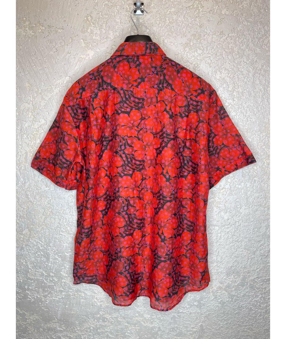 VILEBREQUIN Красная хлопковая кэжуал рубашка, фото 6