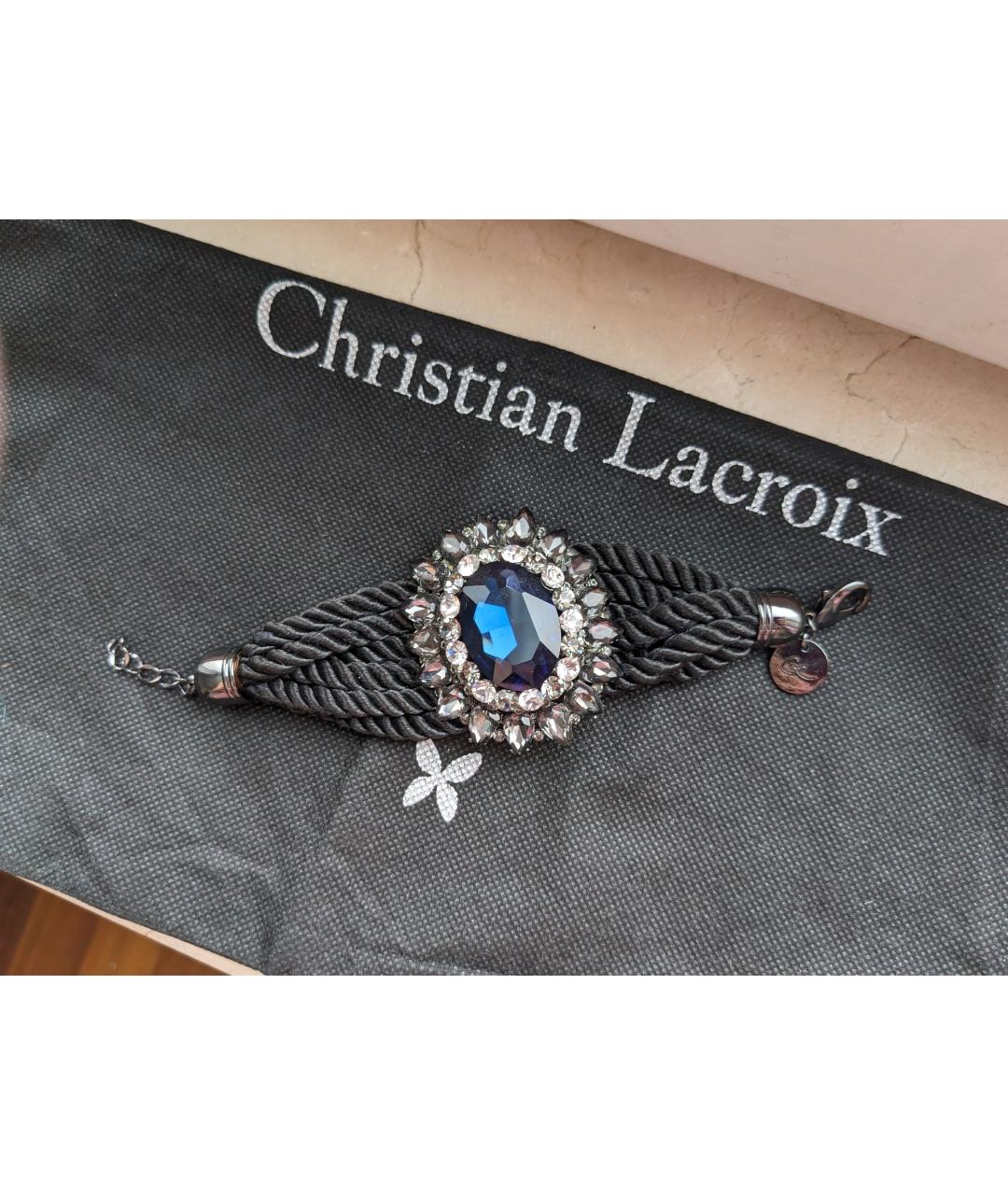 CHRISTIAN LACROIX Синий браслет, фото 7