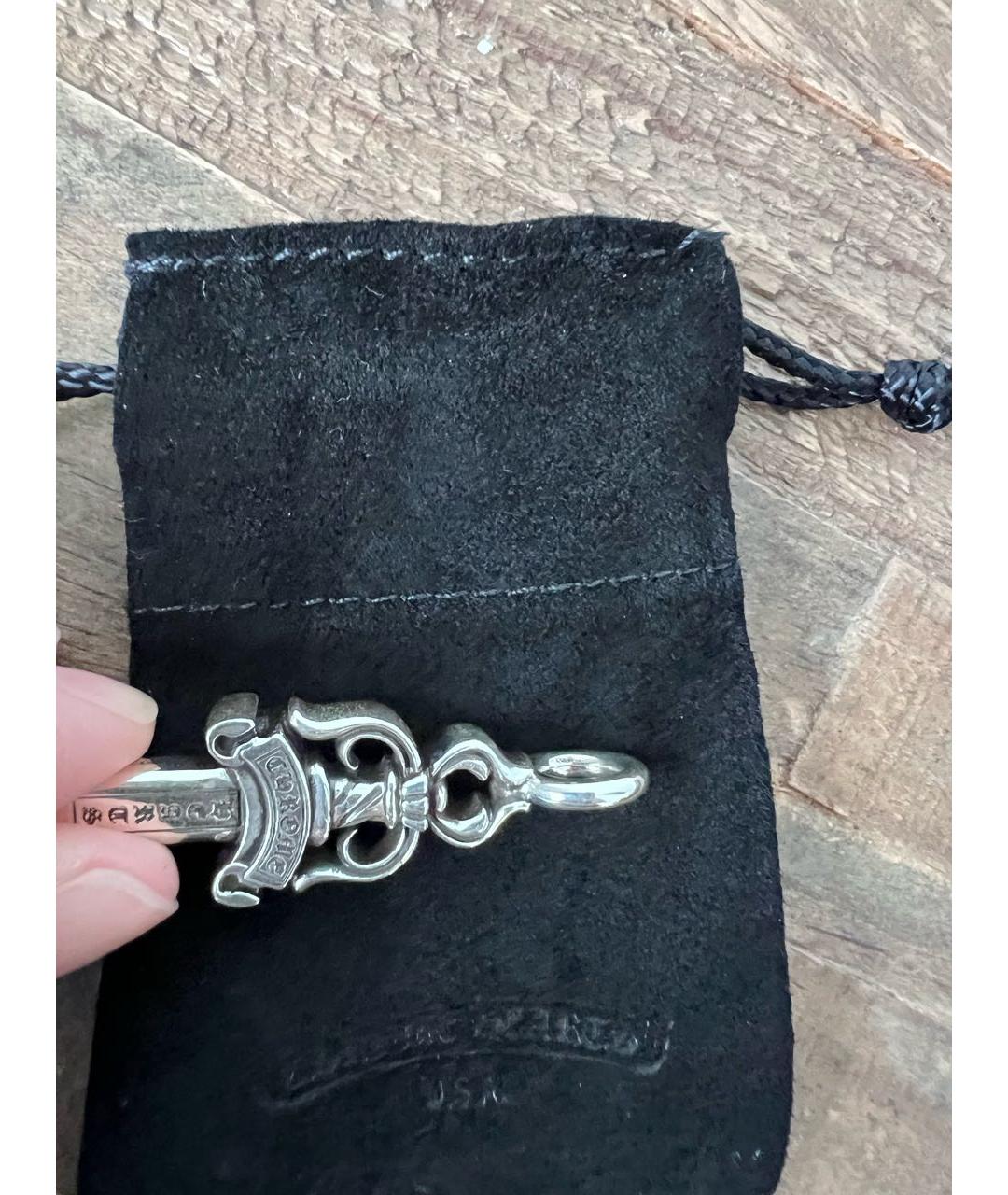 CHROME HEARTS Серебряная серебряная подвеска, фото 3