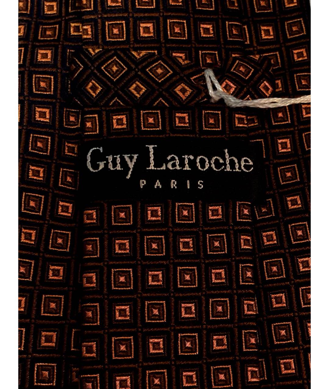 GUY LAROCHE Мульти шелковый галстук, фото 4