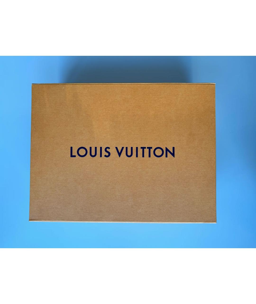 LOUIS VUITTON PRE-OWNED Черная кожаная сумка с короткими ручками, фото 7