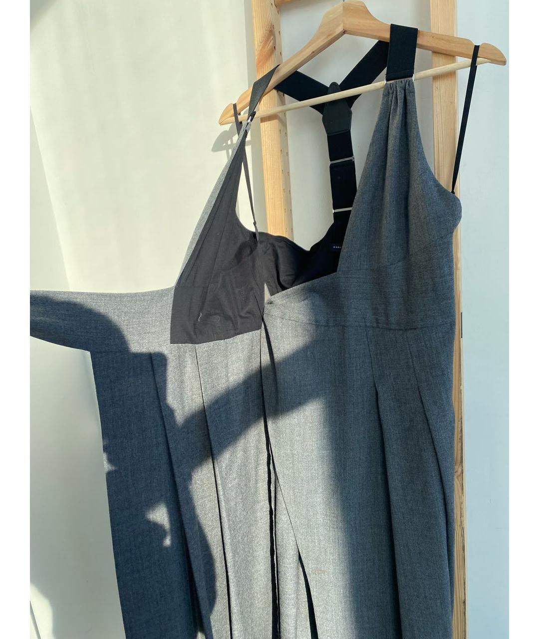 MARC BY MARC JACOBS Серое шерстяное повседневное платье, фото 5