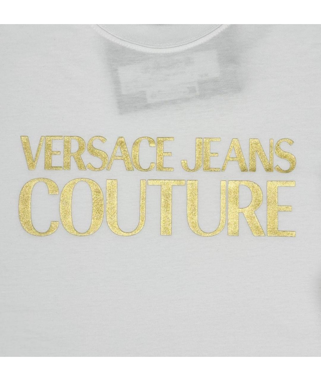 VERSACE JEANS COUTURE Хлопковая футболка, фото 3