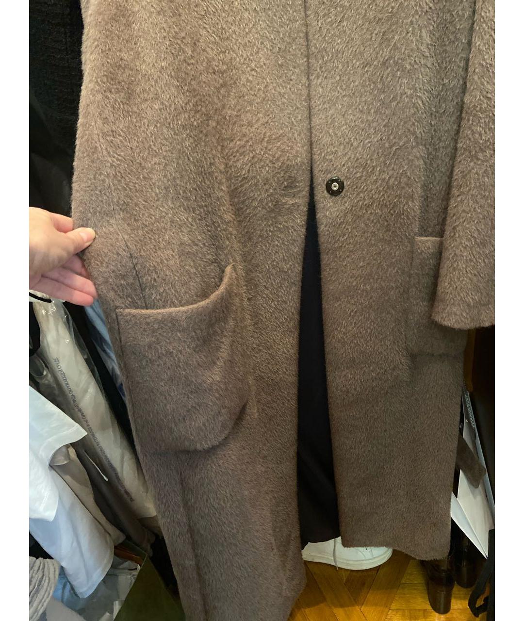 ELEVENTY Антрацитовое шерстяное пальто, фото 6