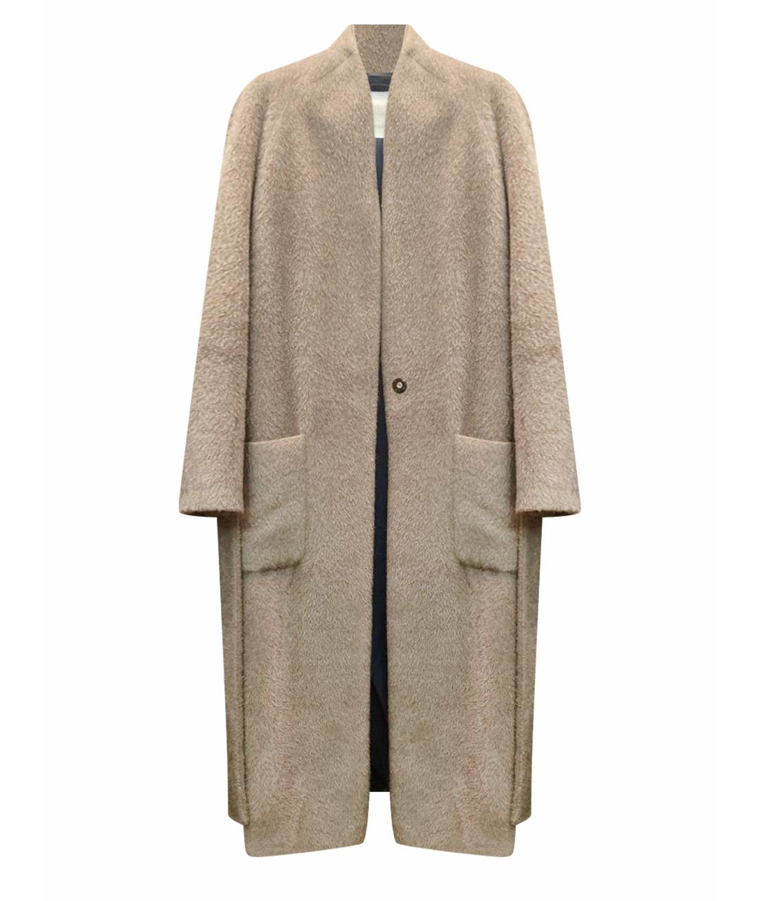 ELEVENTY Антрацитовое шерстяное пальто, фото 1