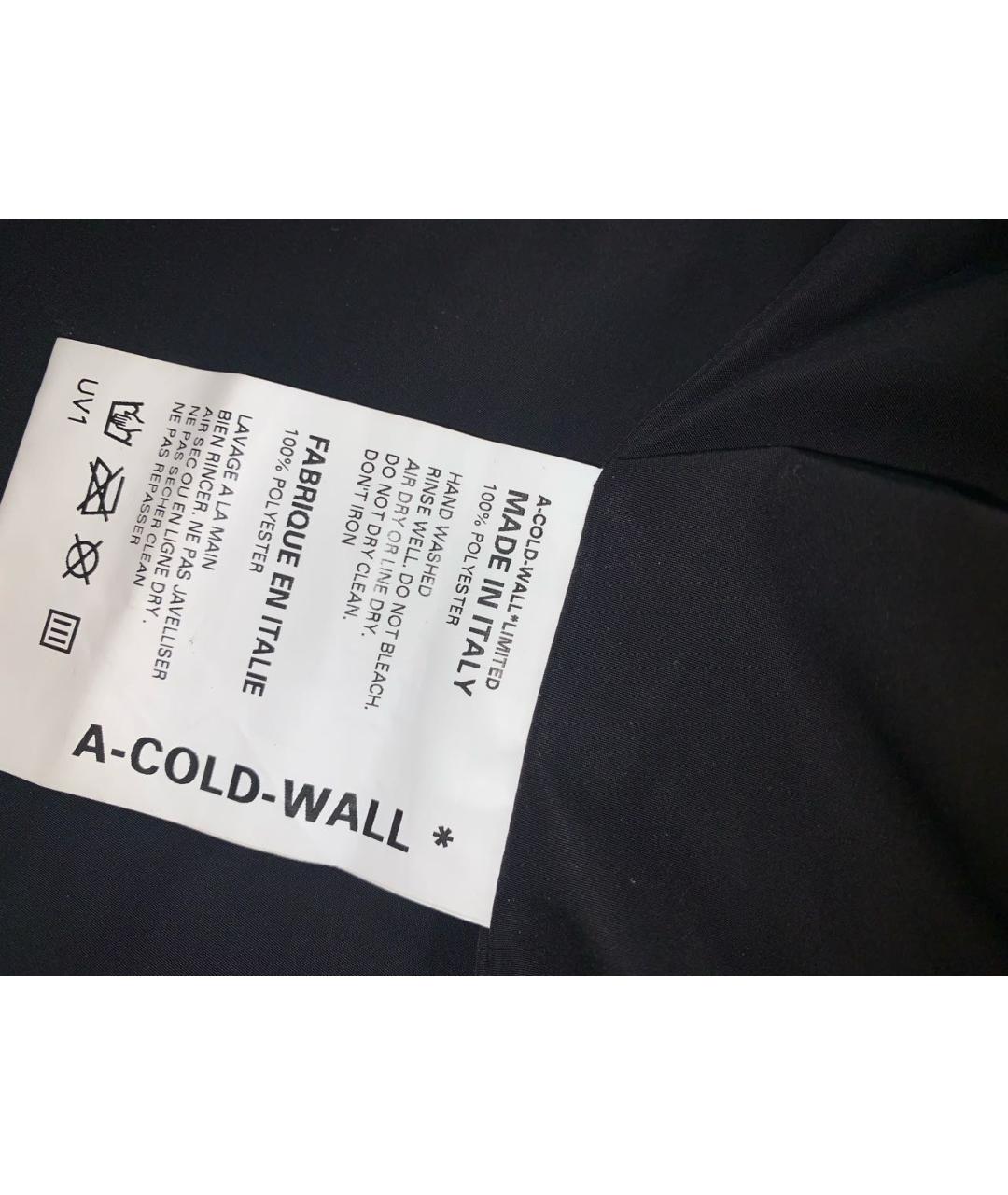 A-COLD-WALL* Черный полиэстеровый жилет, фото 6