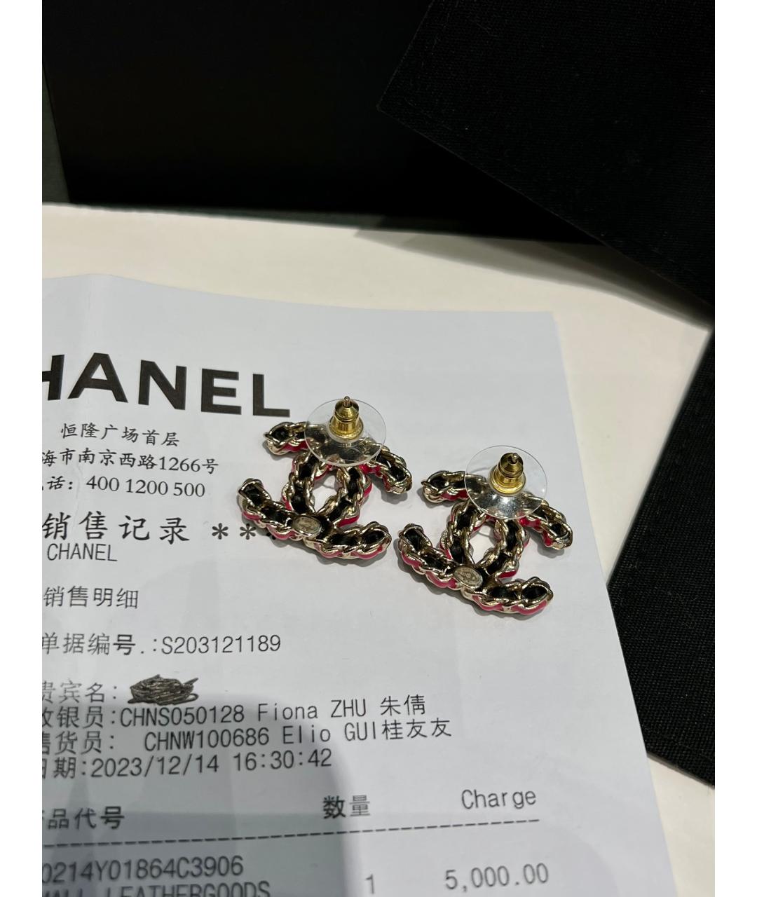 CHANEL Серьги, фото 4