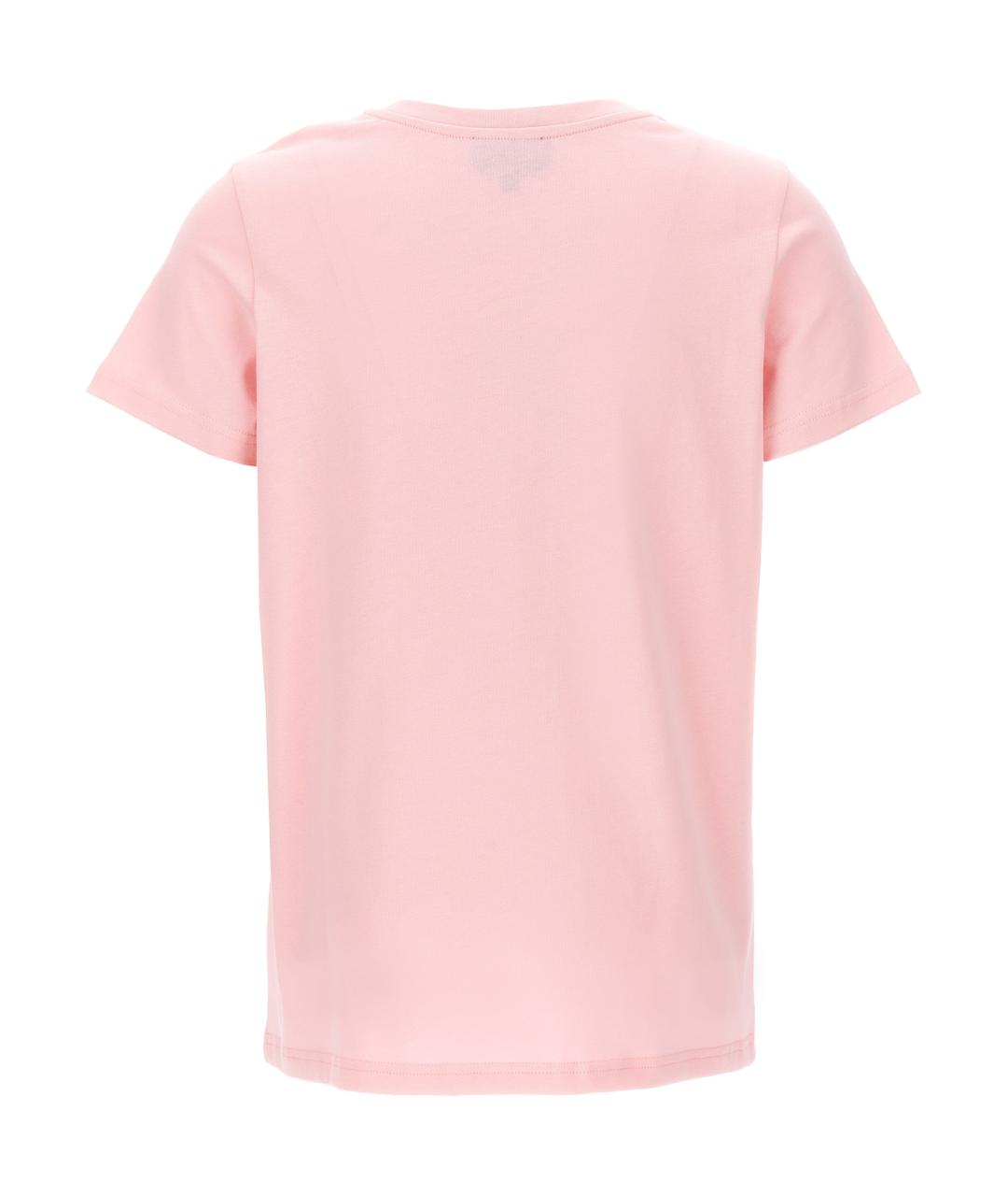 A.P.C. Розовая хлопковая футболка, фото 2
