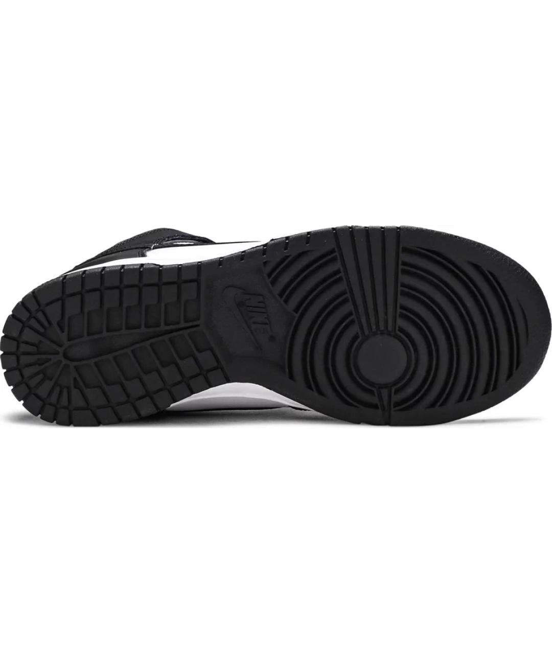 NIKE Черные кожаные кроссовки, фото 2