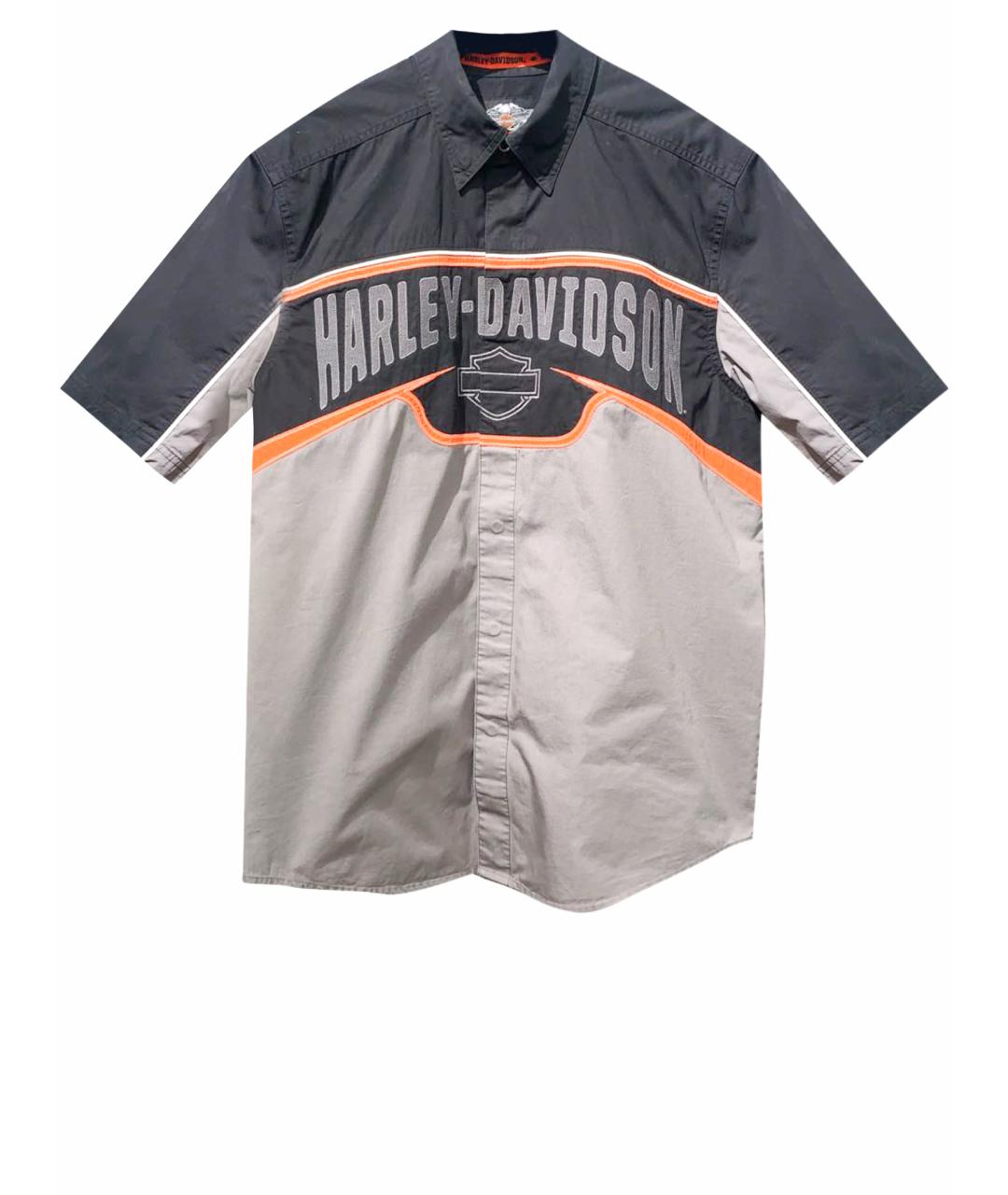 Harley Davidson Мульти хлопковая кэжуал рубашка, фото 1