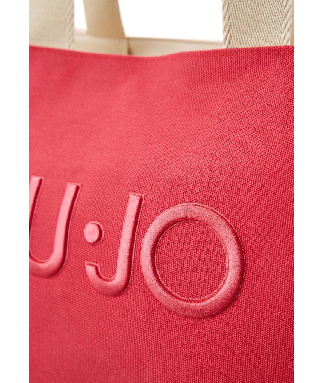 LIU JO Розовая сумка тоут, фото 4