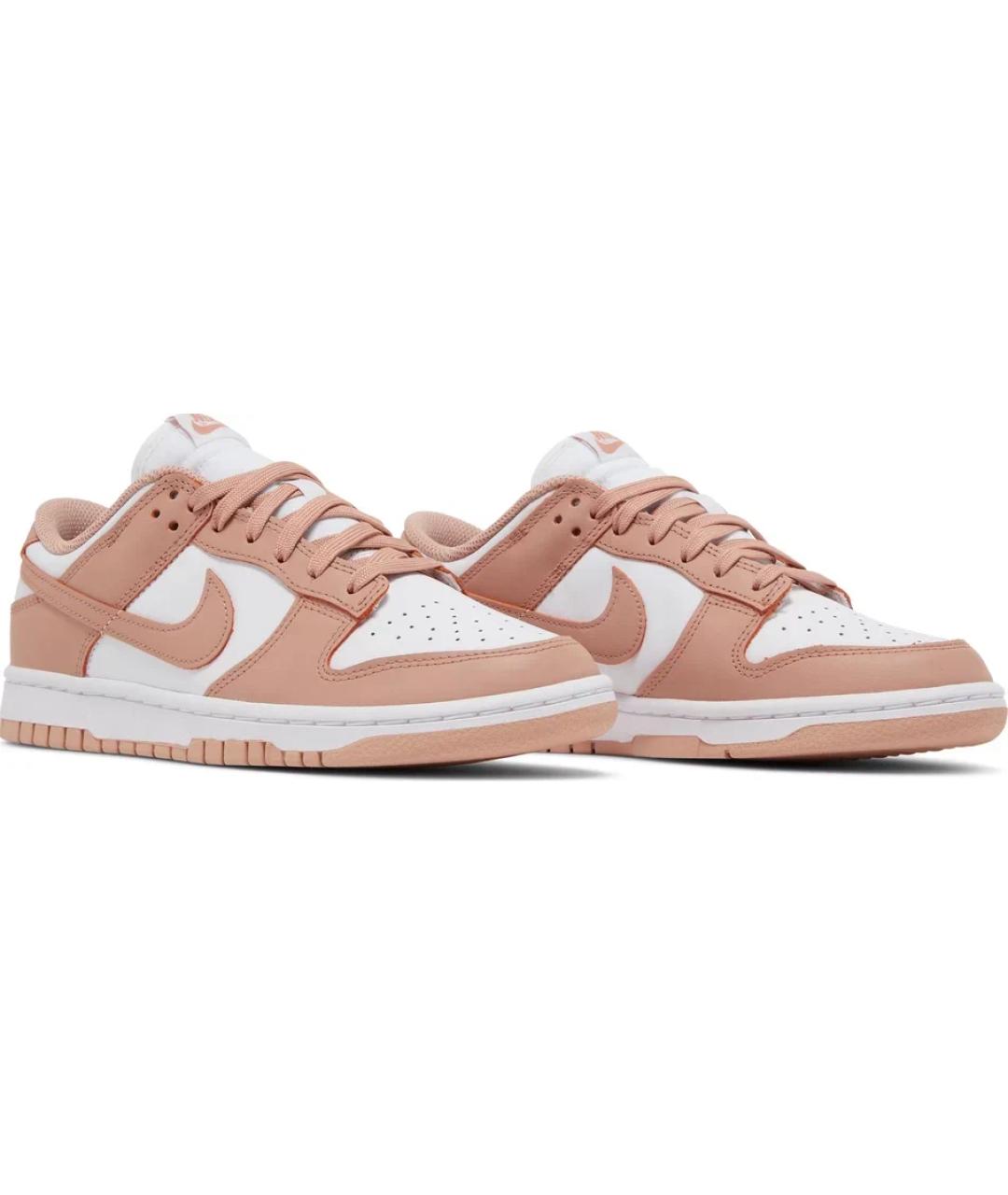 NIKE Коралловые кожаные кроссовки, фото 4