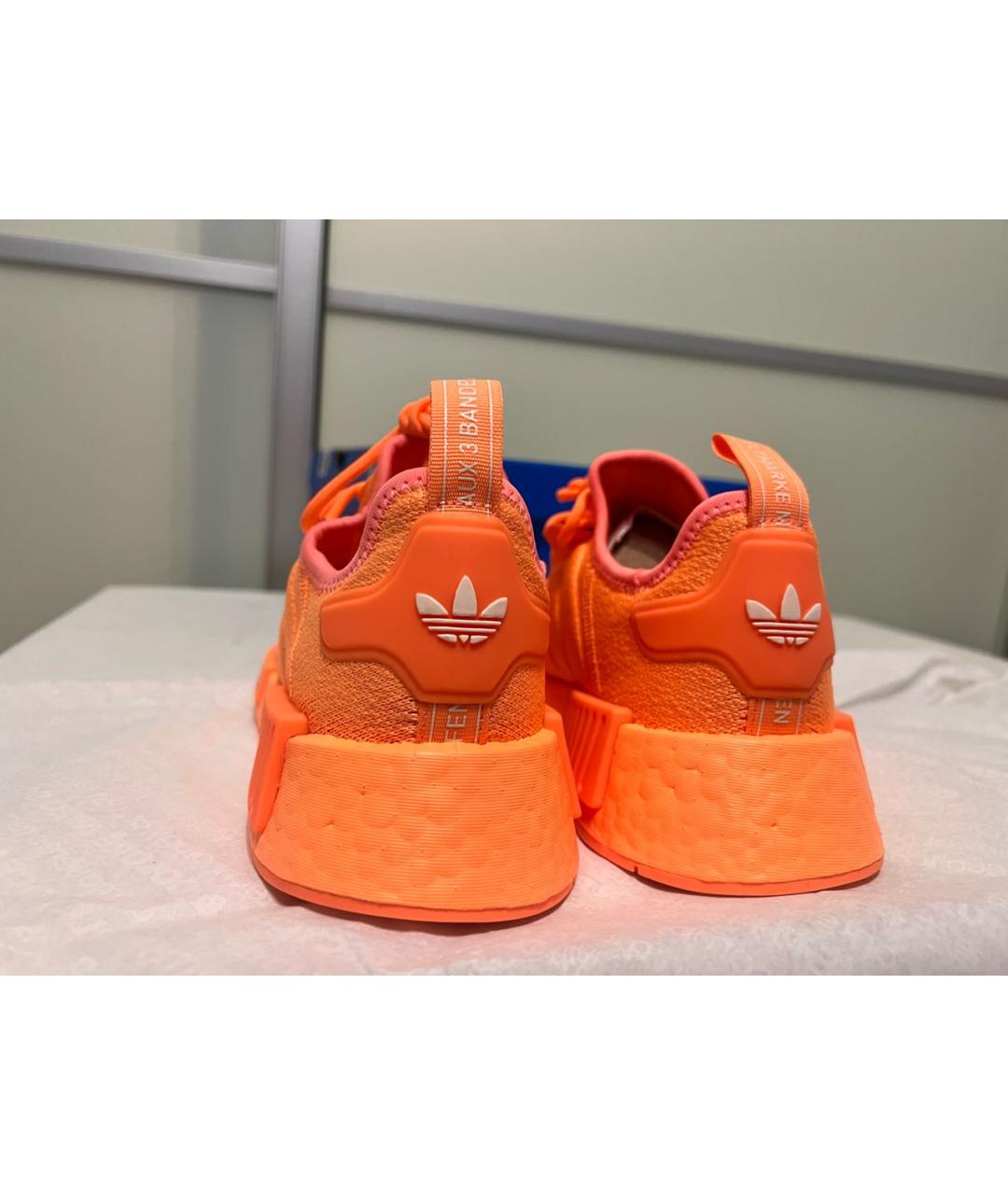 ADIDAS Оранжевое текстильные кроссовки, фото 3