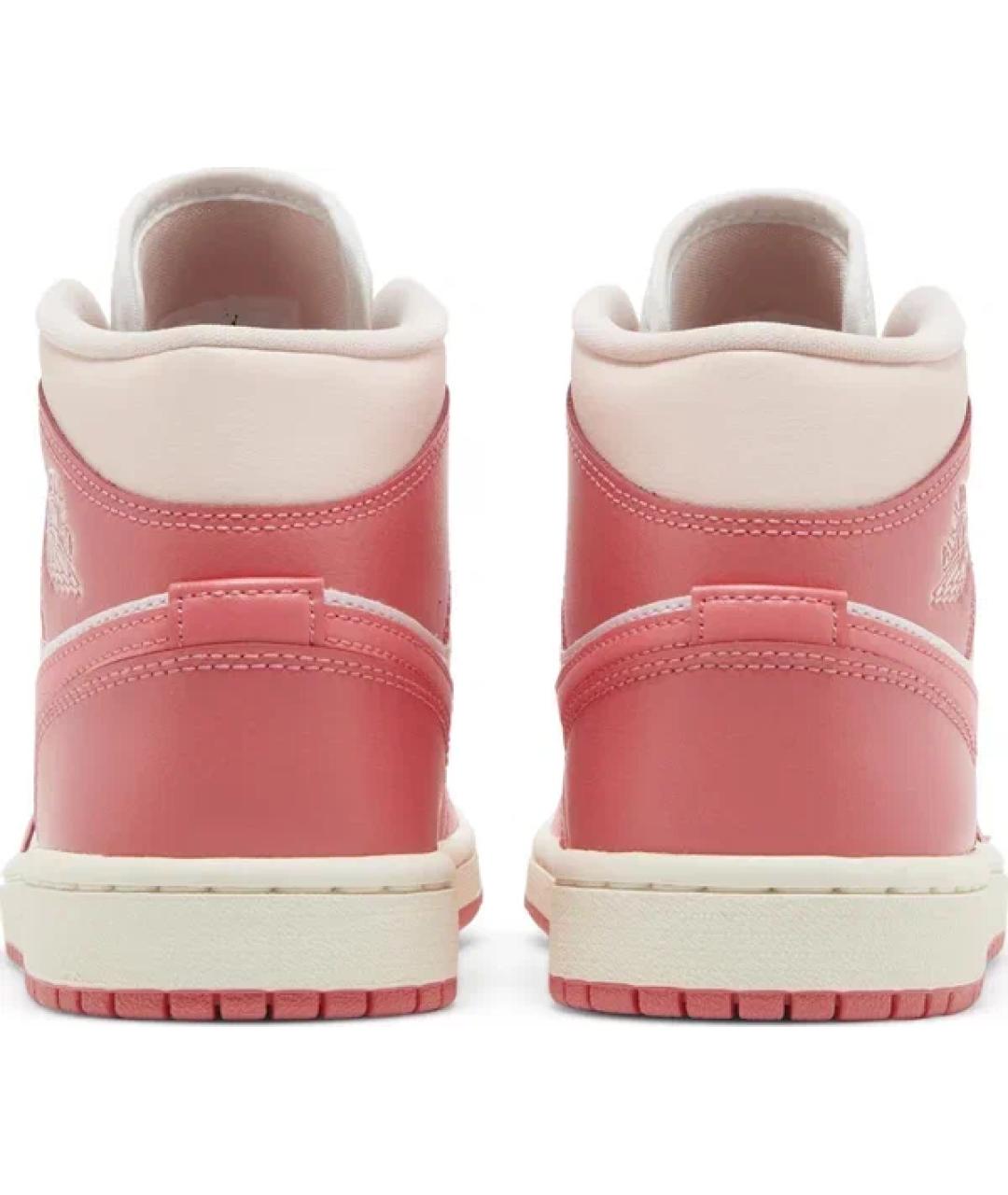 JORDAN Розовые кожаные кроссовки, фото 3