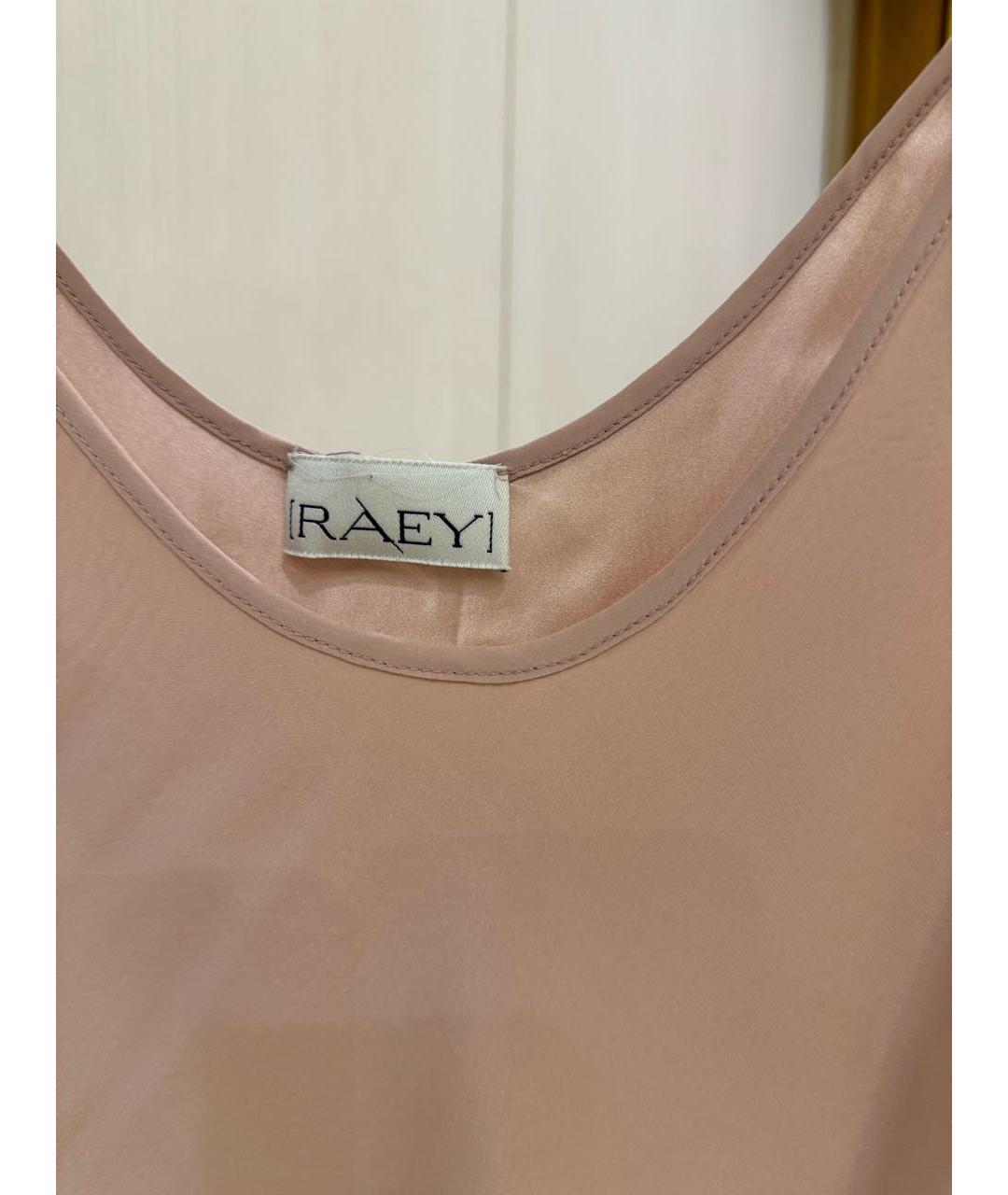 RAEY Коралловая шелковая блузы, фото 2