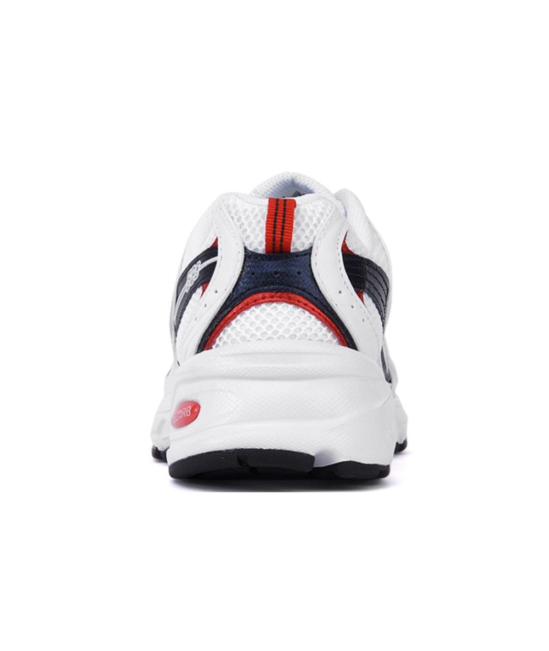 NEW BALANCE Белые кожаные высокие кроссовки / кеды, фото 4