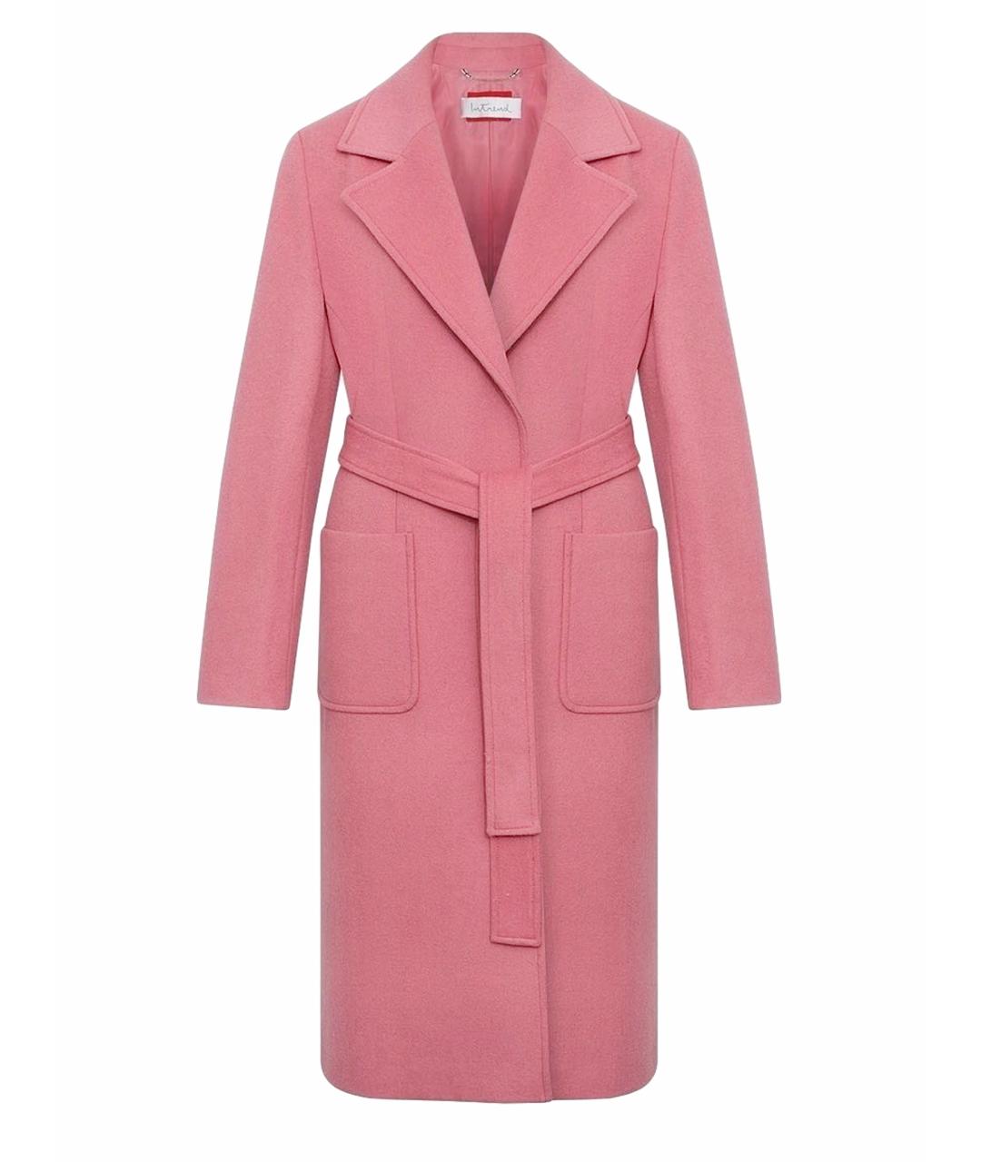 MAX MARA Розовое шерстяное пальто, фото 1