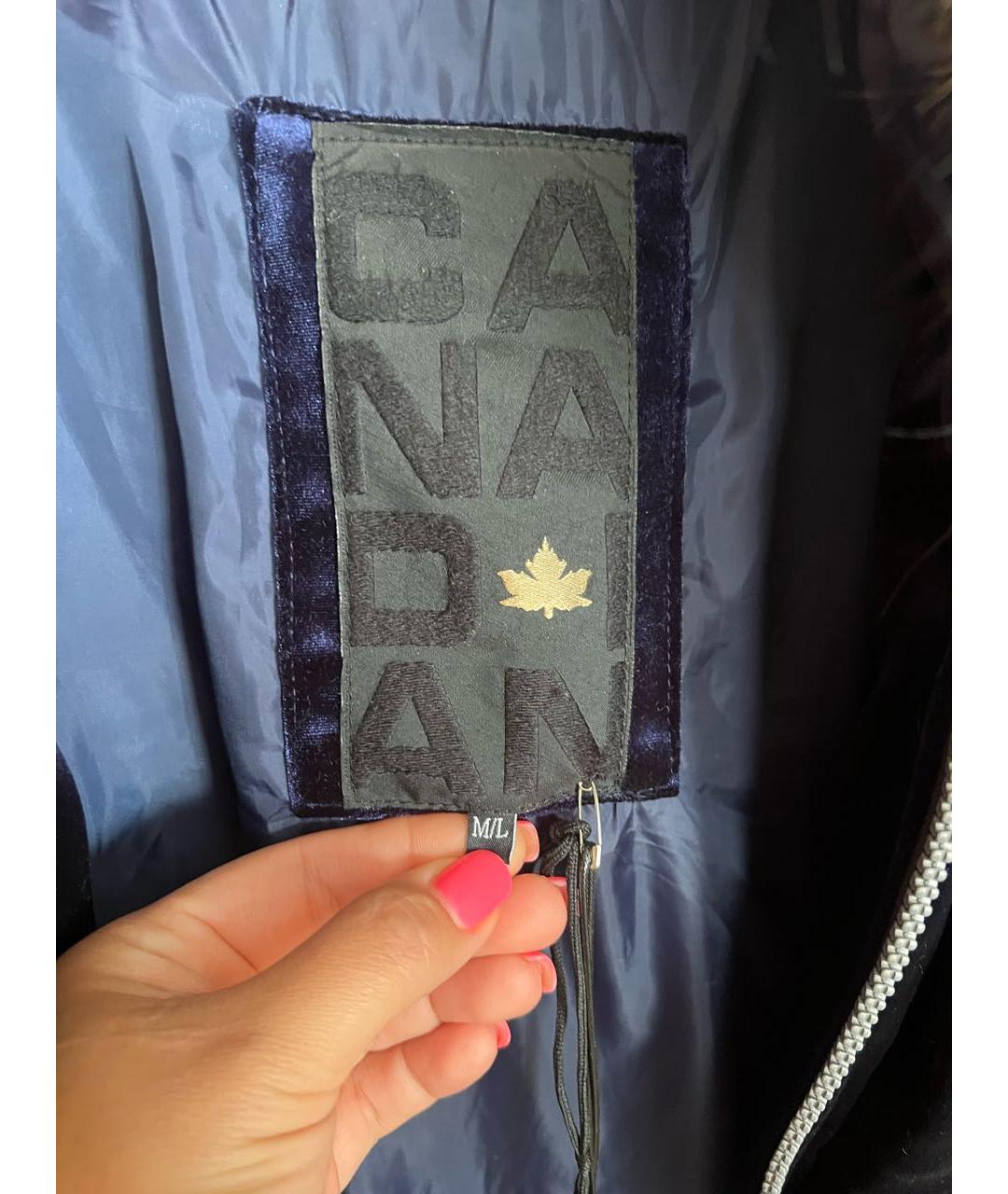 CANADIAN Синяя бархатная куртка, фото 7