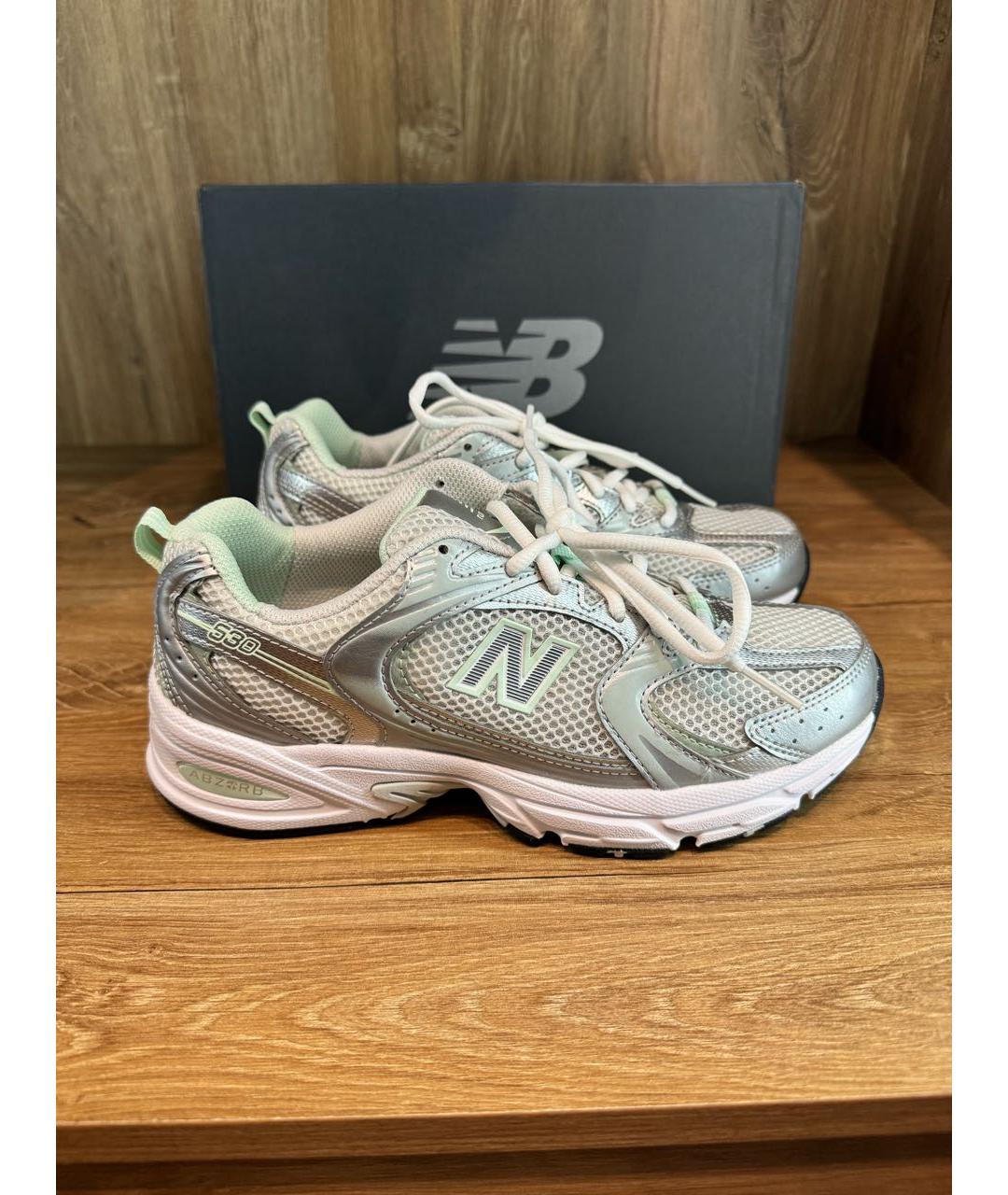 NEW BALANCE Белые кроссовки, фото 6