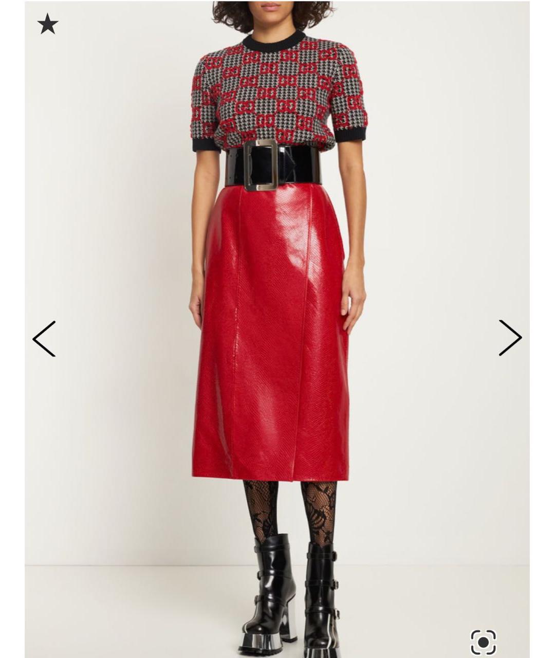 GUCCI Мульти шерстяной джемпер / свитер, фото 2