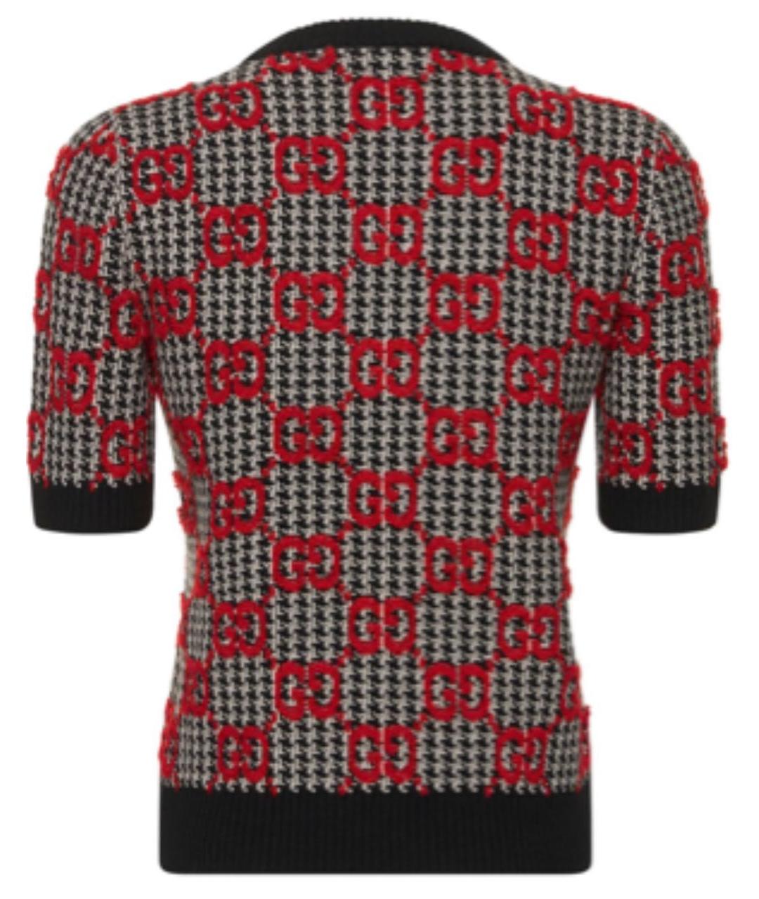 GUCCI Мульти шерстяной джемпер / свитер, фото 6