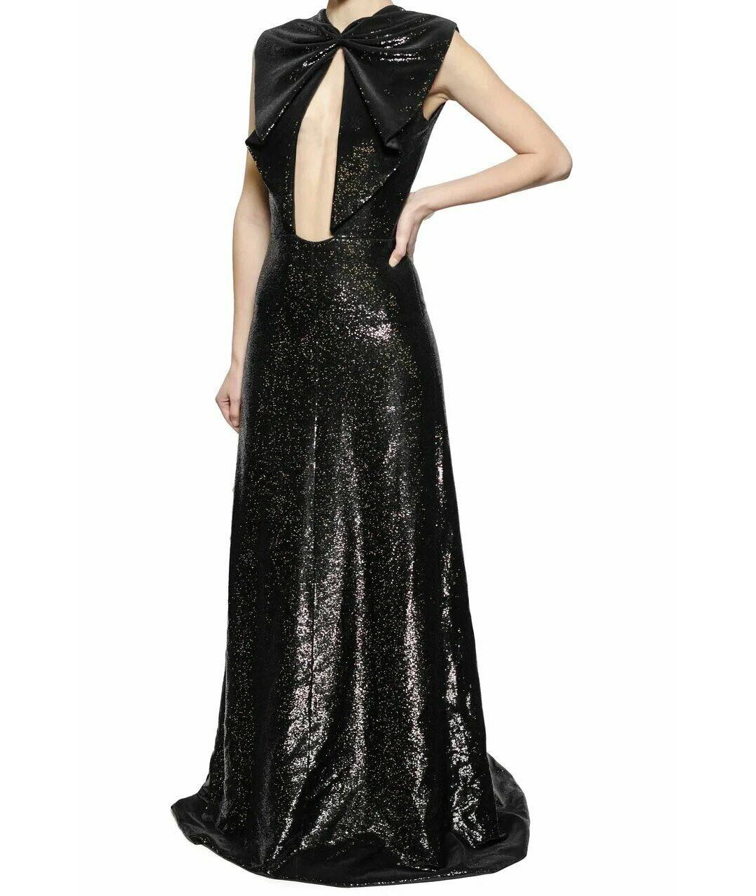 YVES SAINT LAURENT VINTAGE Черное вечернее платье, фото 2