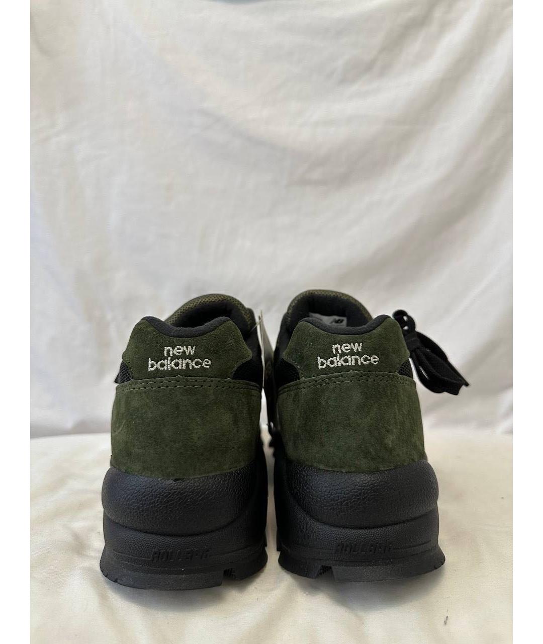 NEW BALANCE Зеленые низкие кроссовки / кеды, фото 4