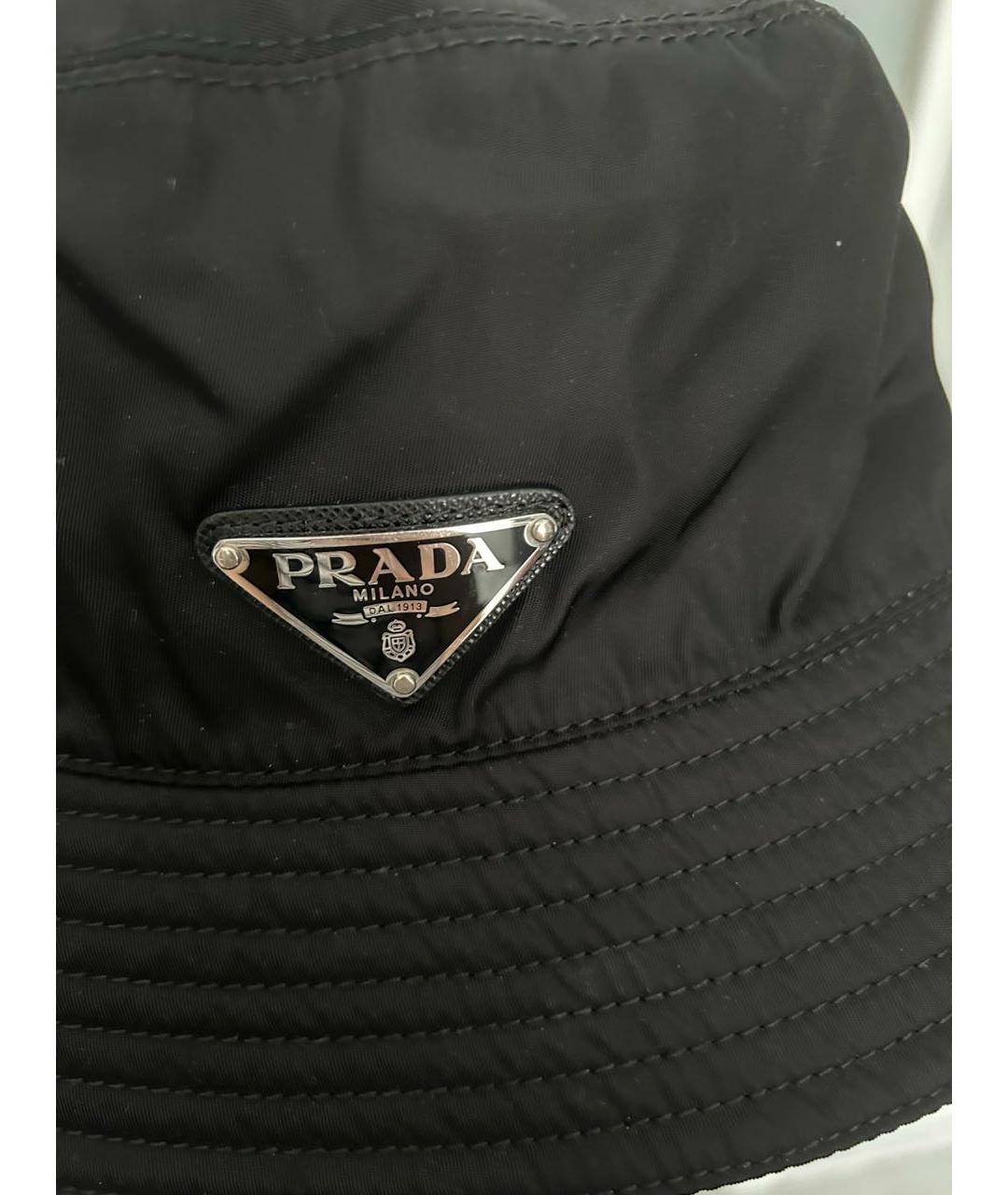 PRADA Черная панама, фото 3