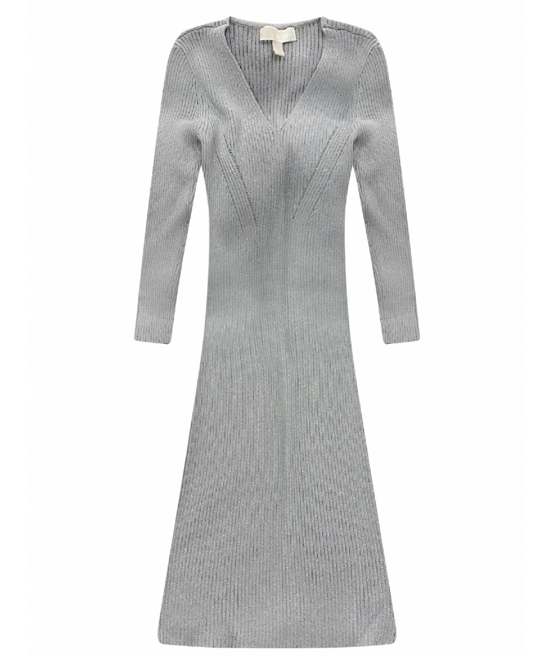 MICHAEL KORS Серебряное повседневное платье, фото 1