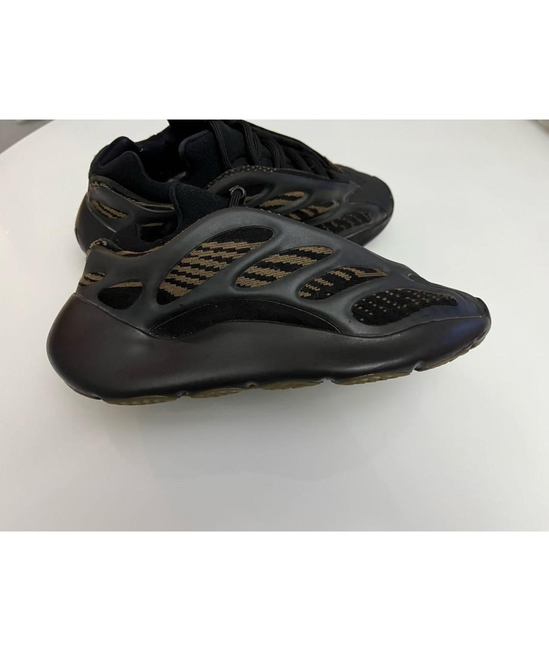ADIDAS YEEZY Черные синтетические кроссовки, фото 3