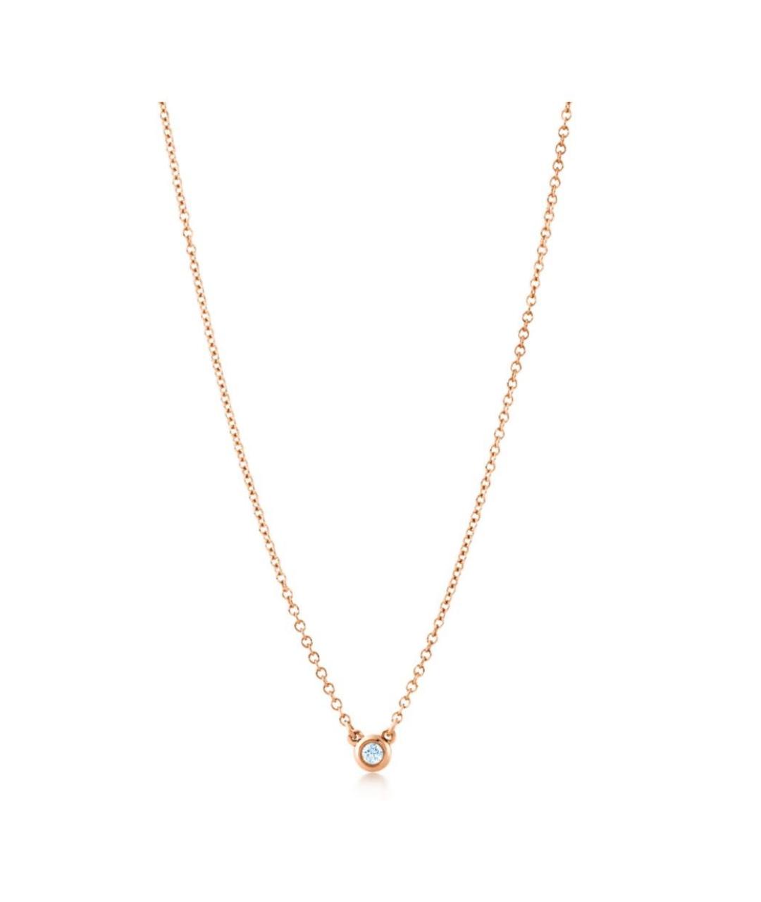 TIFFANY&CO Золотая подвеска из розового золота, фото 1