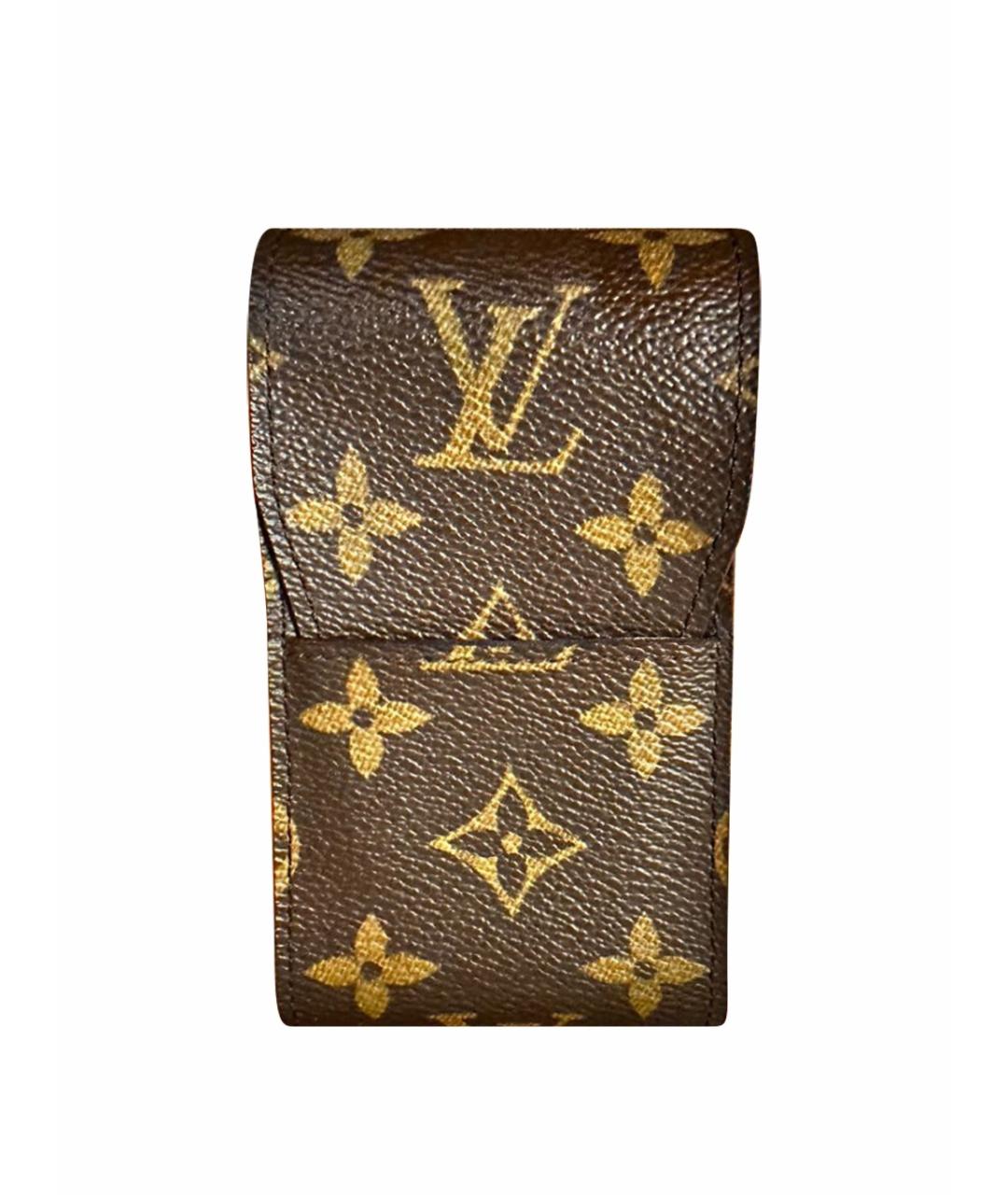 LOUIS VUITTON Коричневая ключница, фото 1