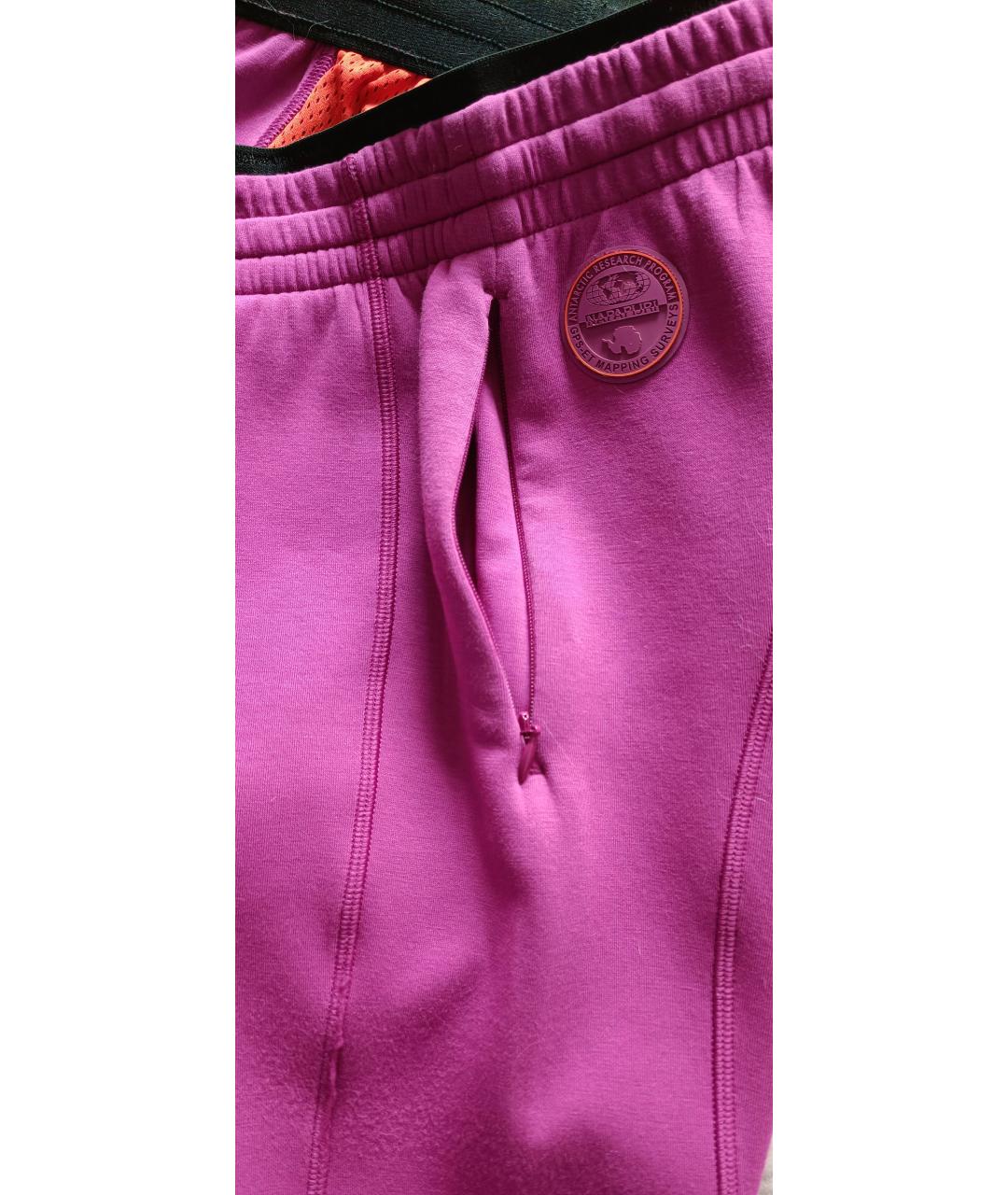 NAPAPIJRI Розовые хлопковые спортивные брюки и шорты, фото 4