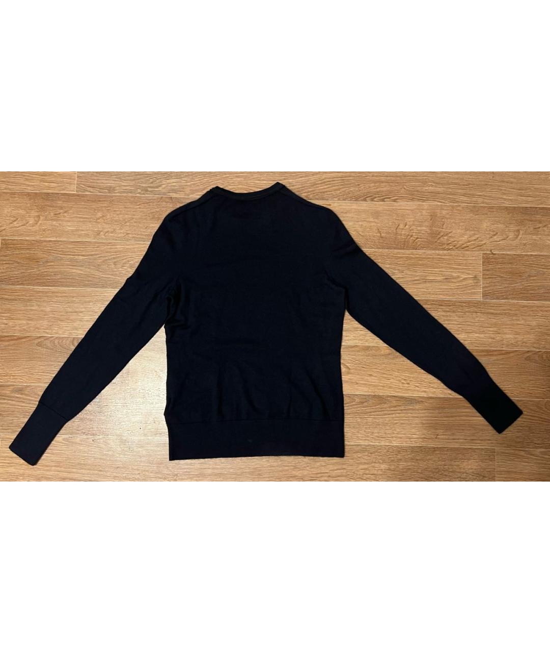 COS Темно-синий кашемировый джемпер / свитер, фото 2