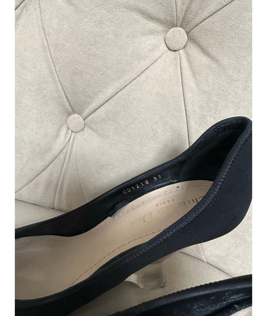 CHRISTIAN DIOR Черные туфли, фото 2