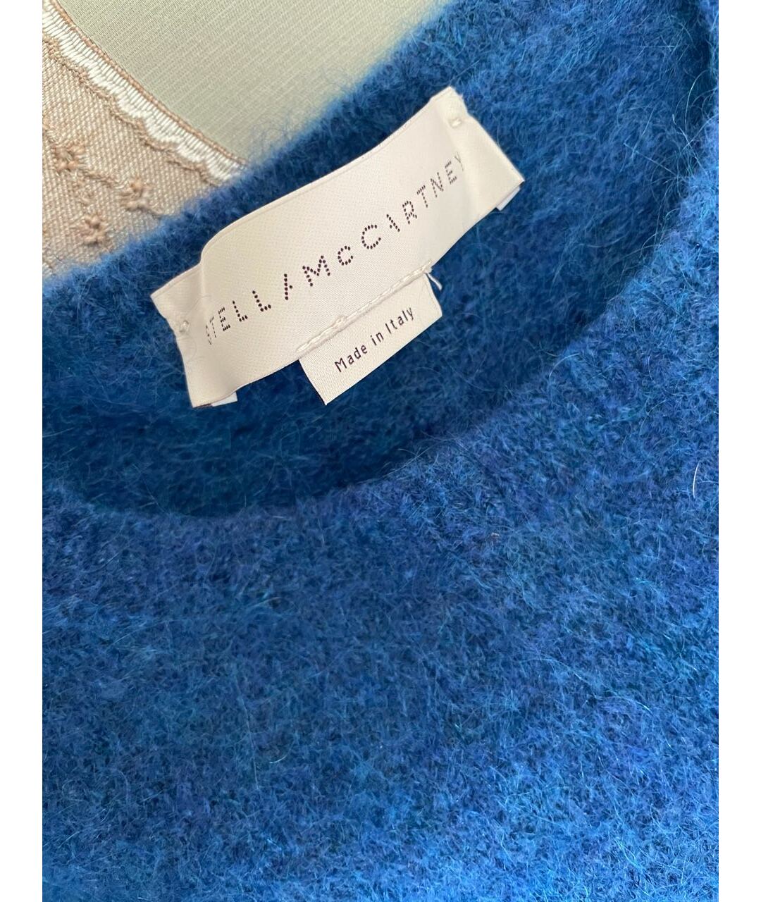 STELLA MCCARTNEY Синий шерстяной джемпер / свитер, фото 3